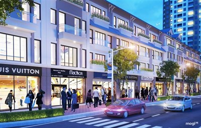 Thi công shop house